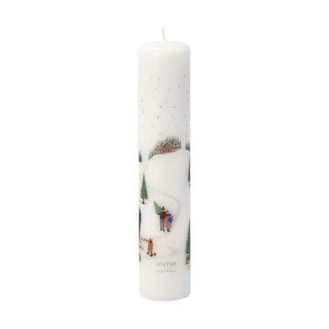 Velas calendário Vinter Ø5x25 cm - Branco - Pillivuyt