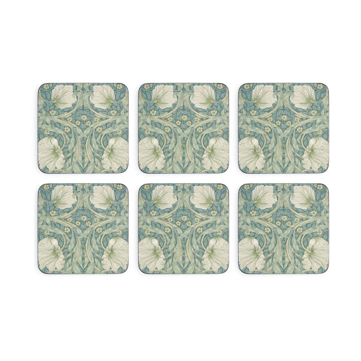 Morris & Co Pimpernel base para copos 6 unidades - Verde, azul - Pimpernel