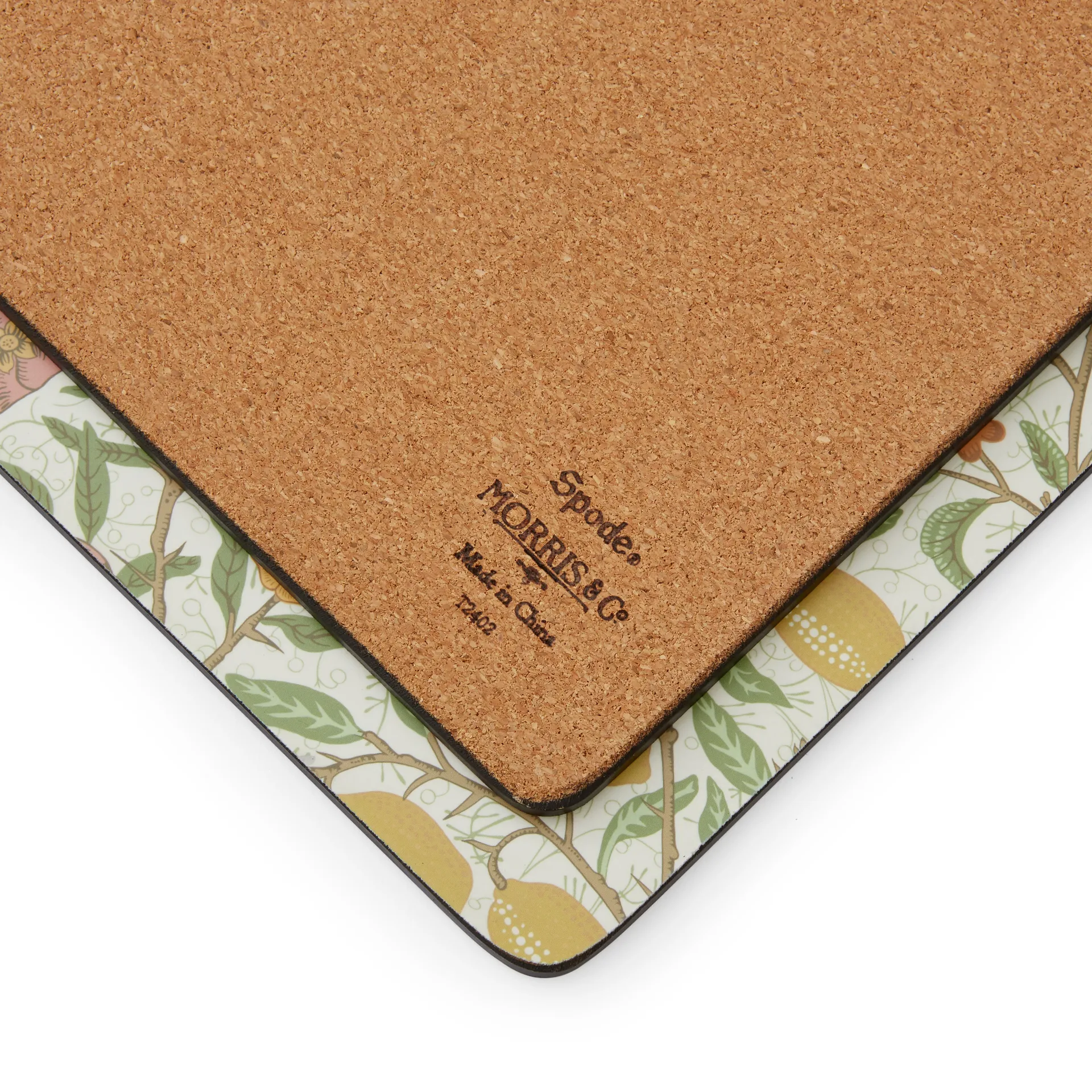 Morris & Co Simpley protetor de mesa mixed 4 peças, Fruta, Salgueiro, Ladrão de morangos, Malmequer Pimpernel