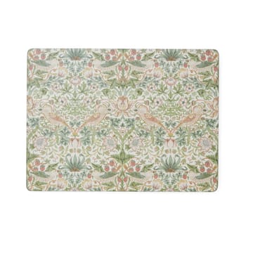 Strawberry Thief protetor de mesa 40x30 cm 4 unidades - Verde - Pimpernel