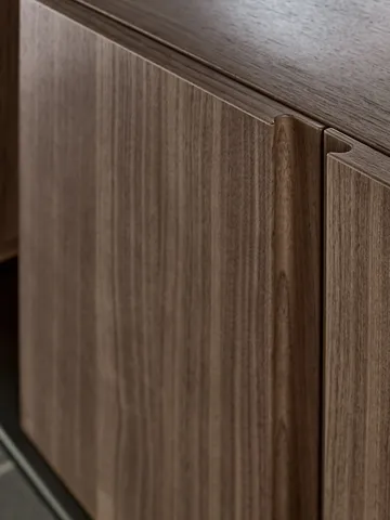 Pira G2 sistema de prateleiras W A Black/Walnut - Pira