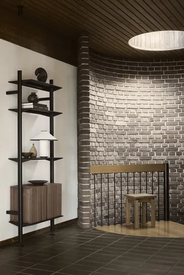 Pira G2 sistema de prateleiras W B Black/Walnut - Pira