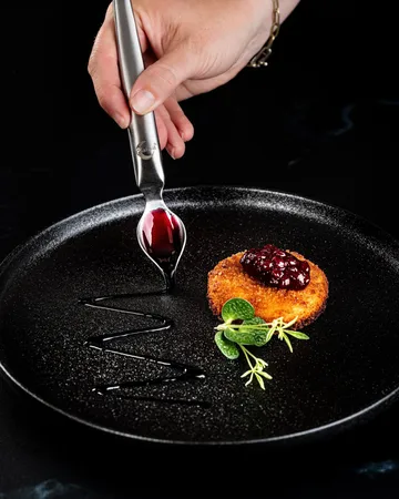 Plate-it colheres de decoração - Aço inoxidável, pack de 2 - Plate It