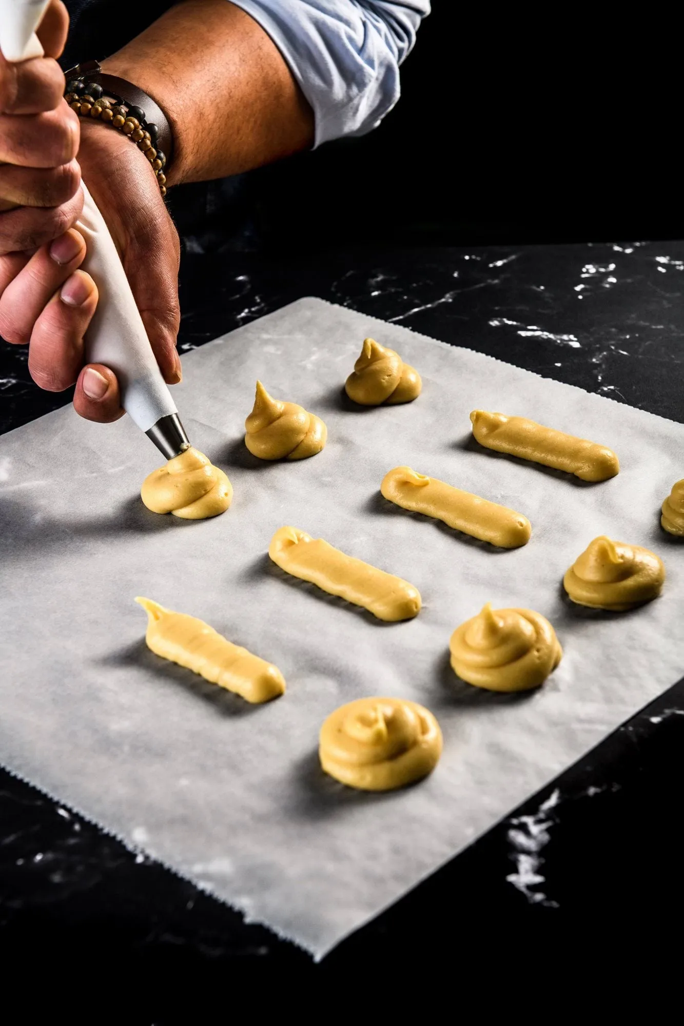 Plate-it saco de pasteleiro, Suporte com tules, 11 peças Plate It