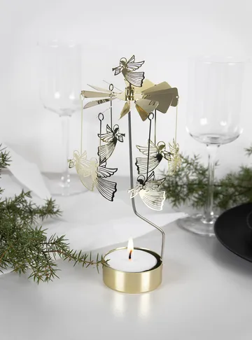 Anjo voador XL dourado - Anjos - Pluto Design