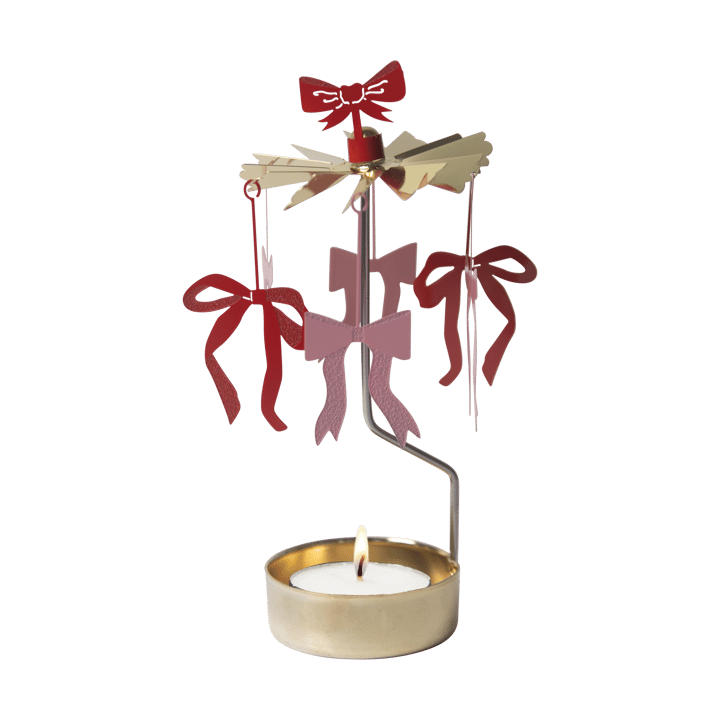 Bow móbile para velas de anjos - Ouro-vermelho-rosa - Pluto Design