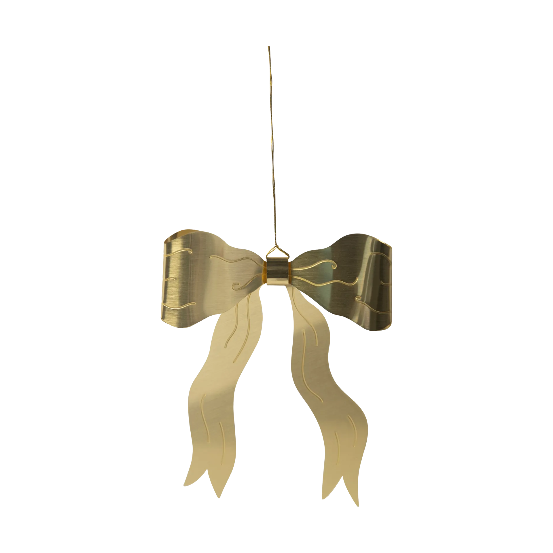 Bow pendente decorativo, Ouro Pluto Design