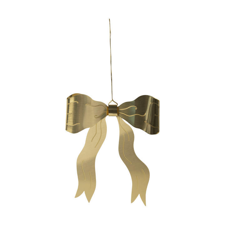 Bow pendente decorativo  - Ouro - Pluto Design