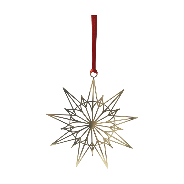Christmas star pendente decorativo - Ouro - Pluto Design