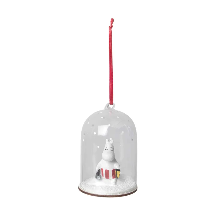 Enfeite de Natal globo de neve Mumin - Mãe Mumin - Pluto Design