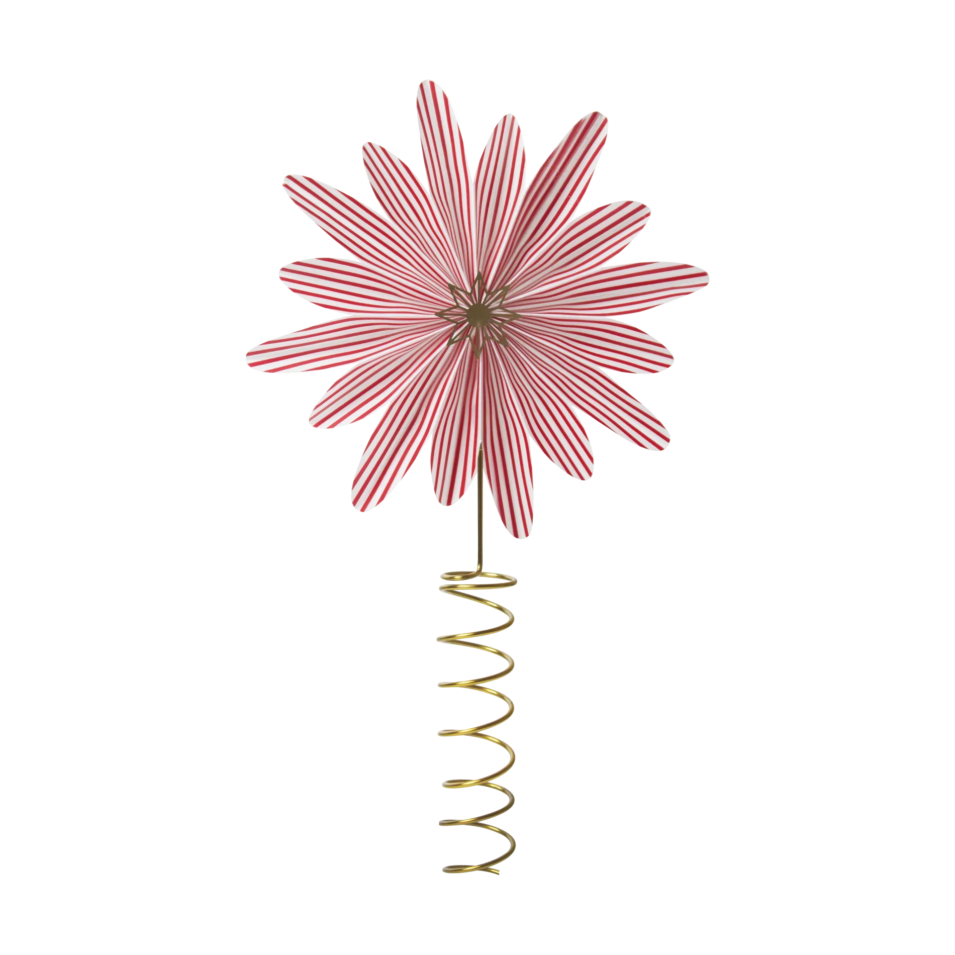 Estrela de natal topo Bengala, Vermelho-branco  Pluto Design