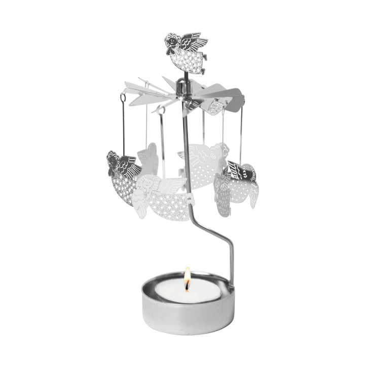 Lisa Larson änglar móbile para velas de anjos - Prata - Pluto Design