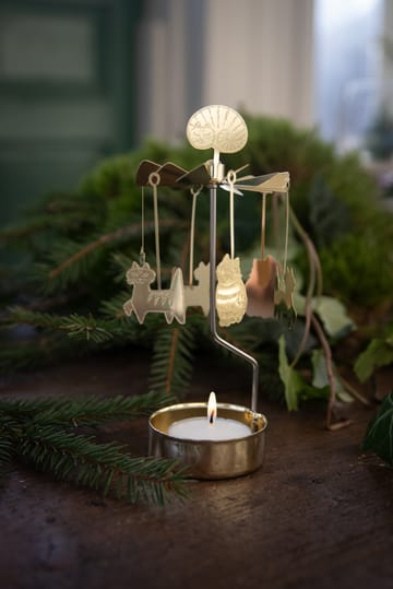 Lisa Larson katter móbile para velas de anjos - Ouro - Pluto Design