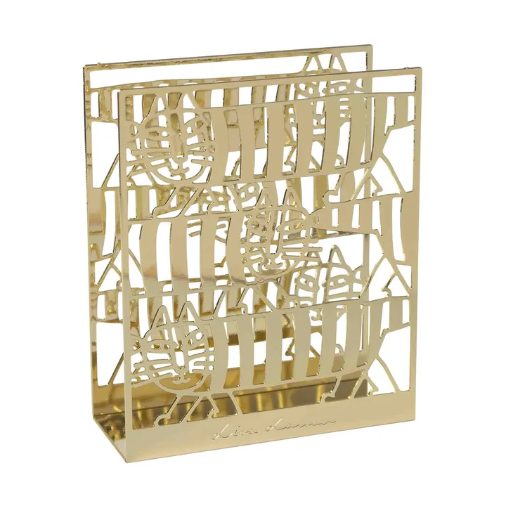 Lisa Larsson Mikey porta-guardanapos - Ouro - Pluto Design