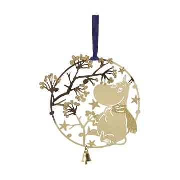 Mumin First Snow enfeite de Natal - Ouro - Pluto Design