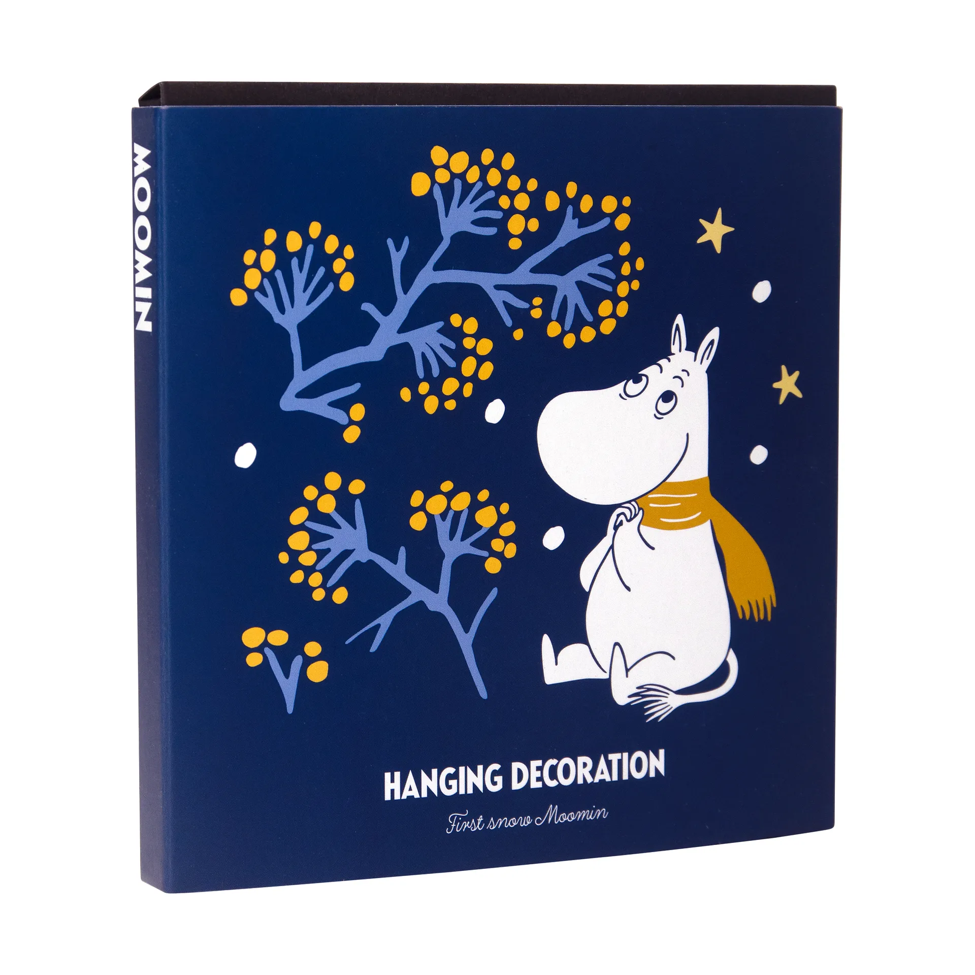 Mumin First Snow enfeite de Natal, Ouro Pluto Design