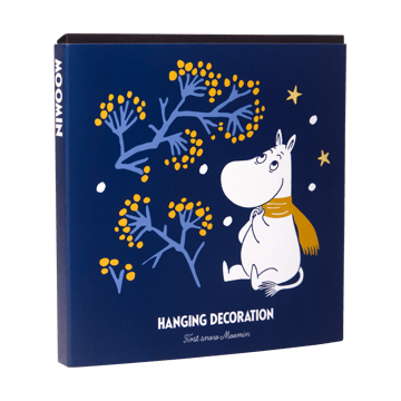Mumin First Snow enfeite de Natal - Ouro - Pluto Design