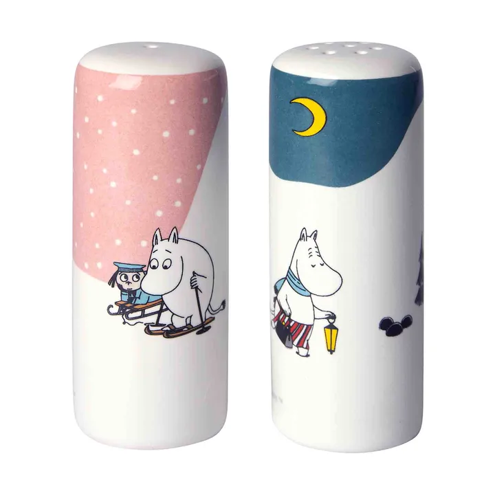 Mumin inverno sale e pimenteiro - Rosa-azul-branco - Pluto Design