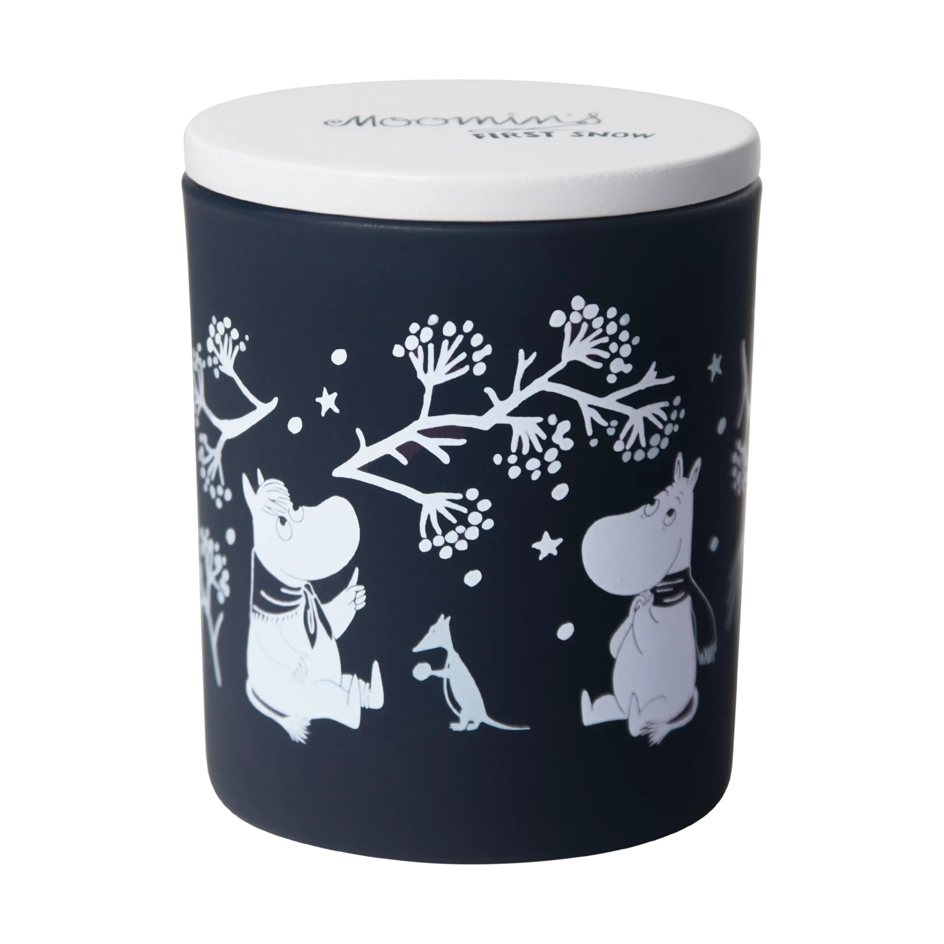 Mumin vela perfumada 40 h, Primeira neve Pluto Design