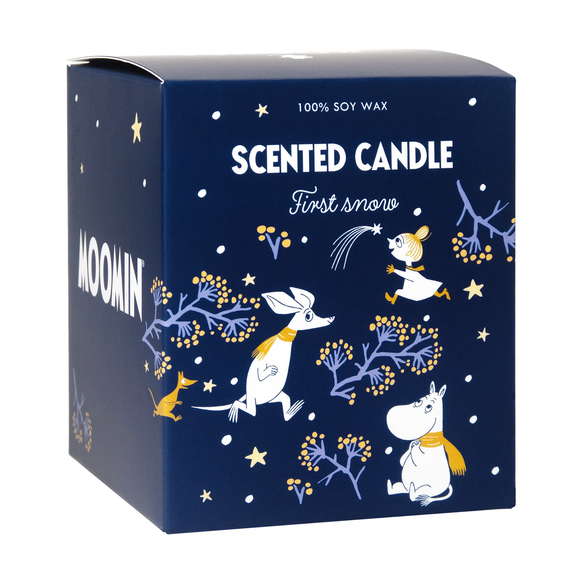Mumin vela perfumada 40 h, Primeira neve Pluto Design