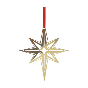 Northern Star L enfeite de Natal - Ouro - Pluto Design