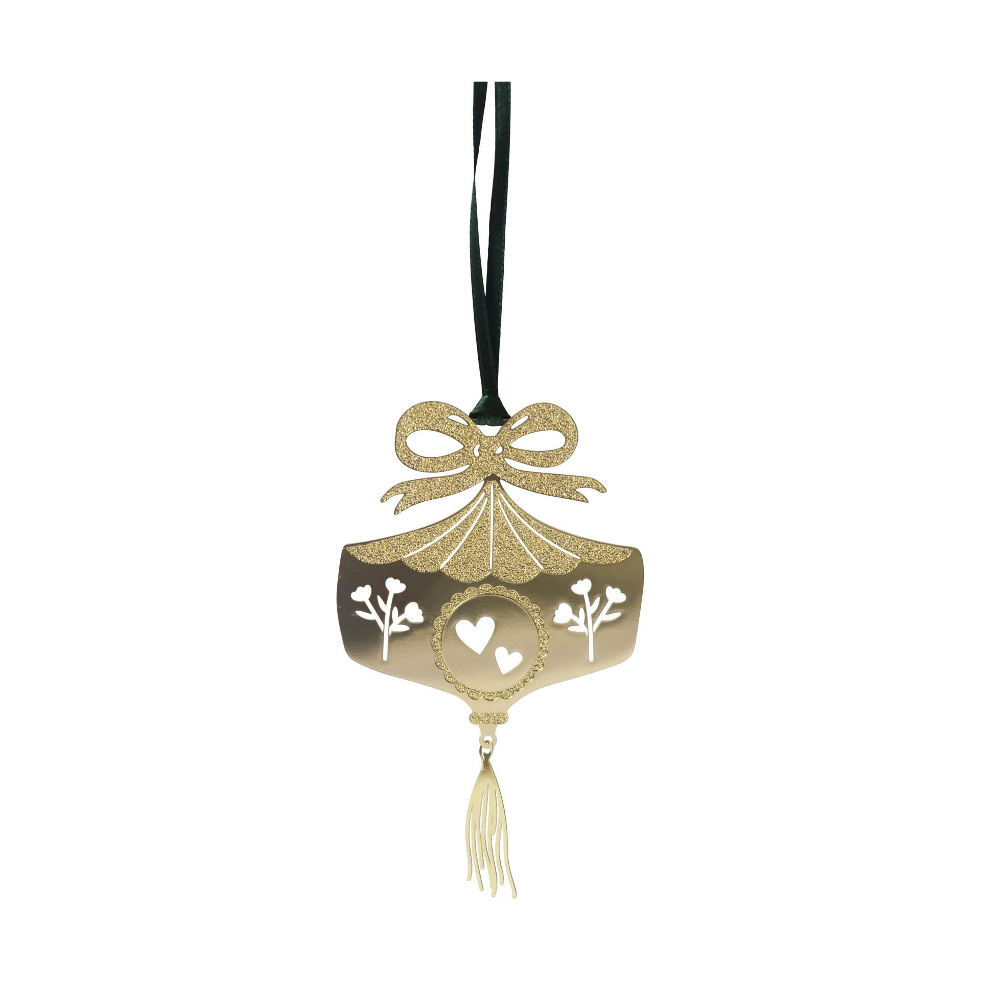 Ornaments enfeite de Natal, Ouro Pluto Design
