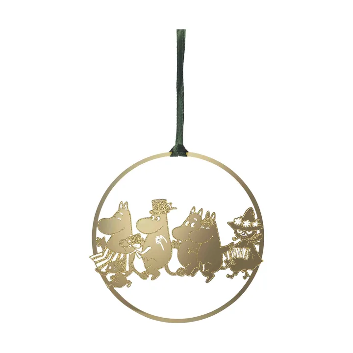 Pendente decorativo da família Mumin - Ouro - Pluto Design