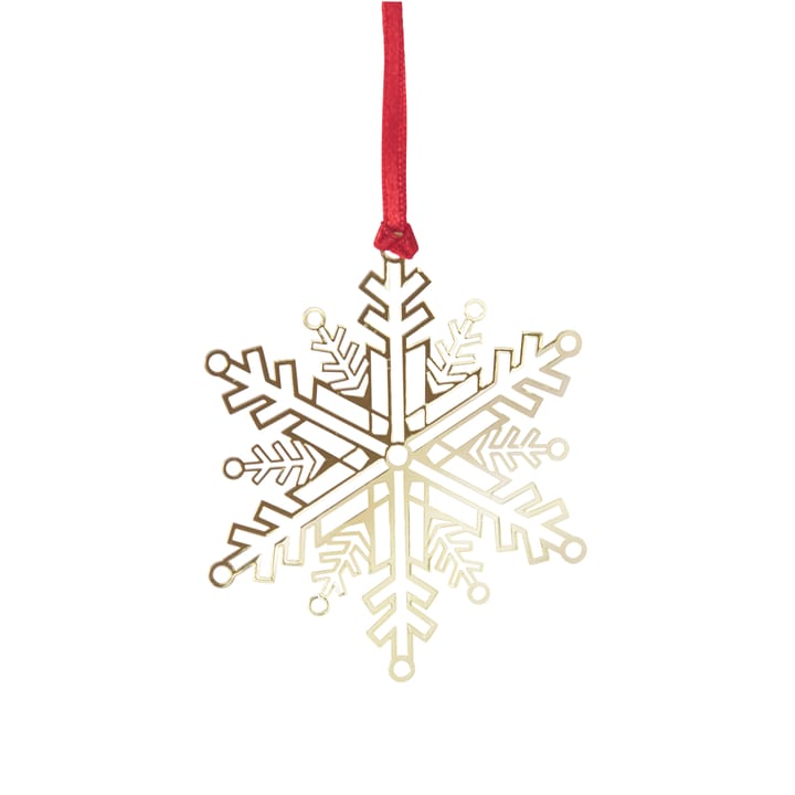 Pluto decoração de Natal - Estrela da neve, dourada - Pluto Design