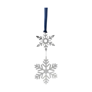 Snow enfeite de Natal - Prata - Pluto Design