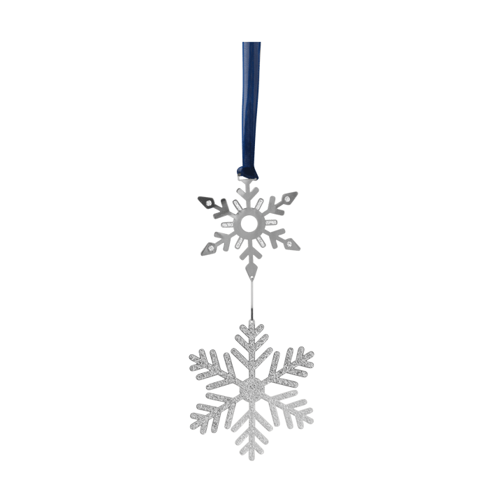 Snow enfeite de Natal - Prata - Pluto Design