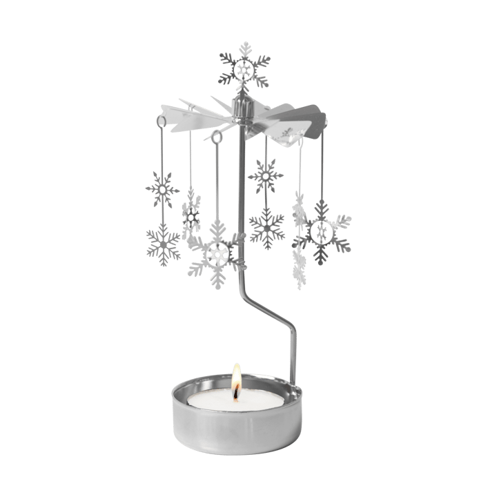 Snowfall móbile para velas de anjos - Prata - Pluto Design