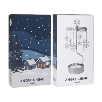 Snowfall móbile para velas de anjos - Prata - Pluto Design