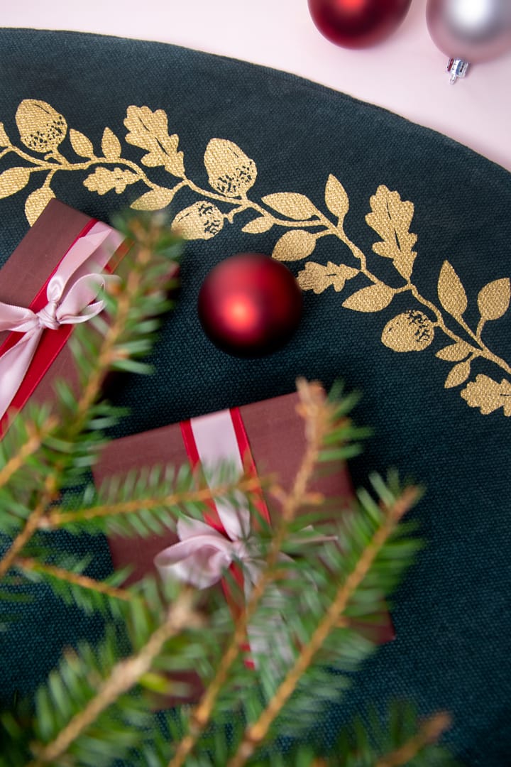 Tapete de árvore de Natal carvalho Ø110 cm, Verde Pluto Design