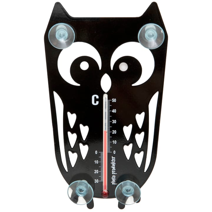 Termómetro Owl - preto - Pluto Design