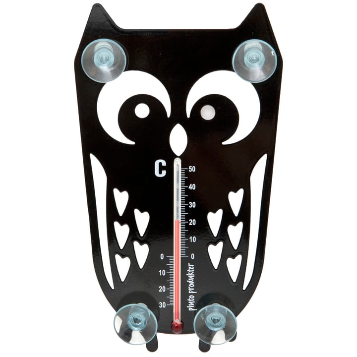 Termómetro Owl, preto Pluto Design