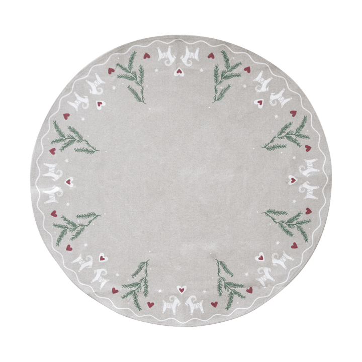 Yule Goat tapete para árvore de Natal Ø110 cm - Bege - Pluto Design