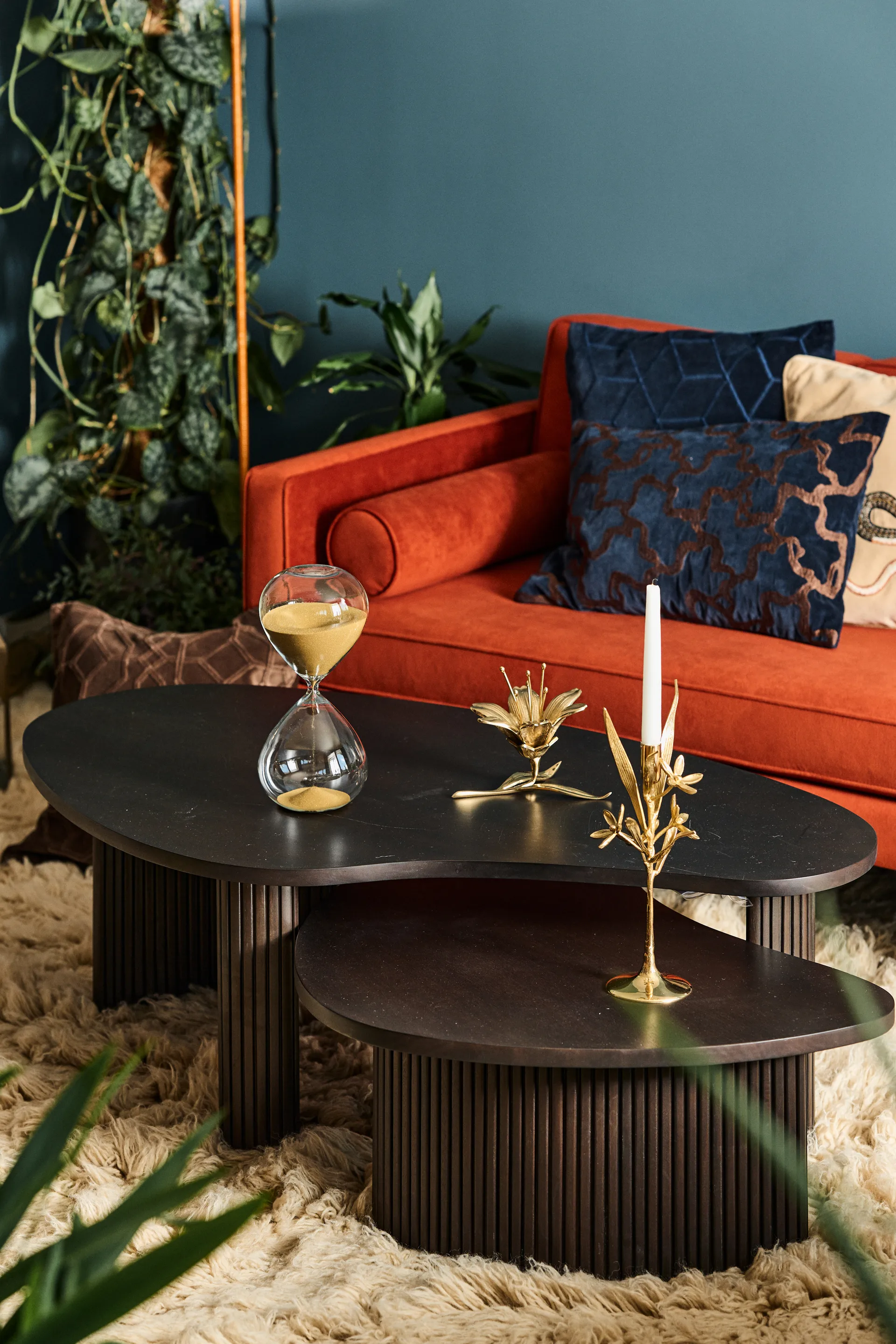 Ampulheta Bola M 30 cm, Dourado POLSPOTTEN