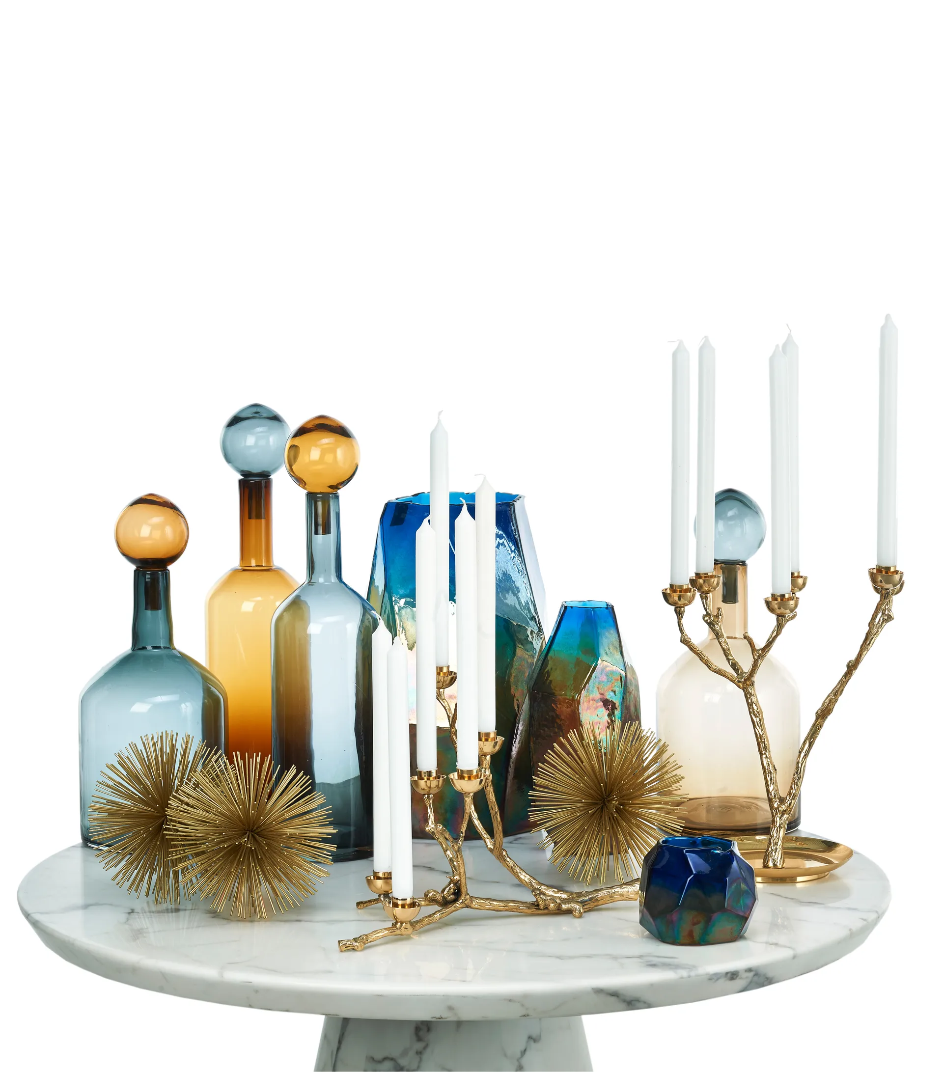 <b>Castiçal 30 cm </b>Twiggy ekorre, Dourado POLSPOTTEN