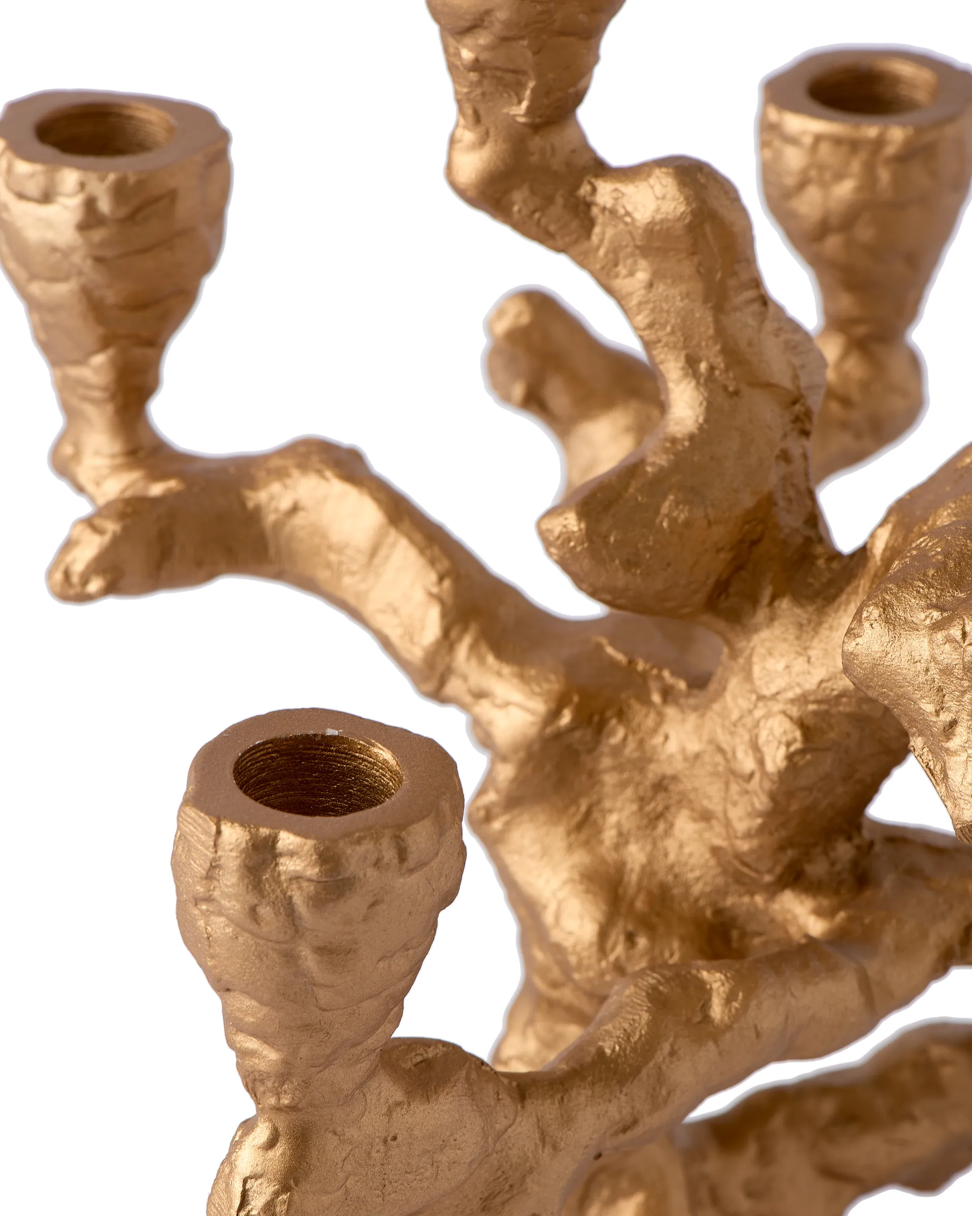 Castiçal Apple tree 32,5 cm, Dourado POLSPOTTEN