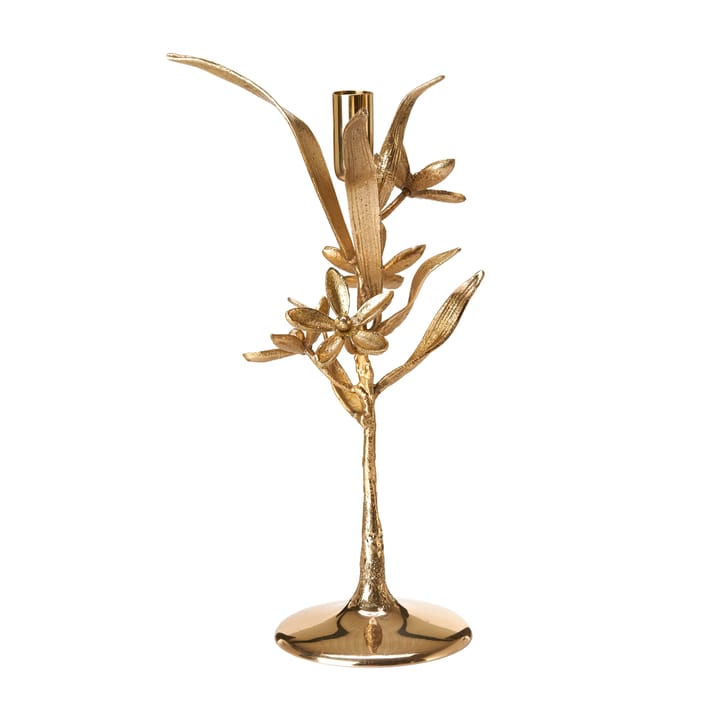Castiçal Bergamot 31 cm - Dourado - POLSPOTTEN