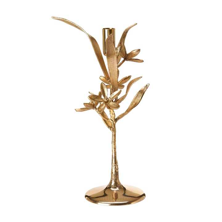 Castiçal Bergamot 31 cm, Dourado POLSPOTTEN