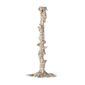Castiçal Drip XXL 50 cm - Prata - POLSPOTTEN