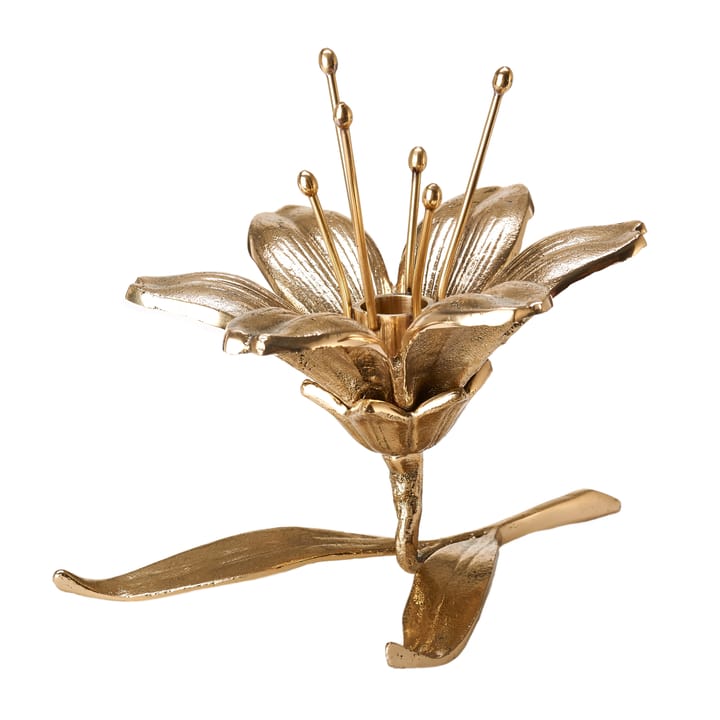 Castiçal Lilly 15 cm - Dourado - POLSPOTTEN