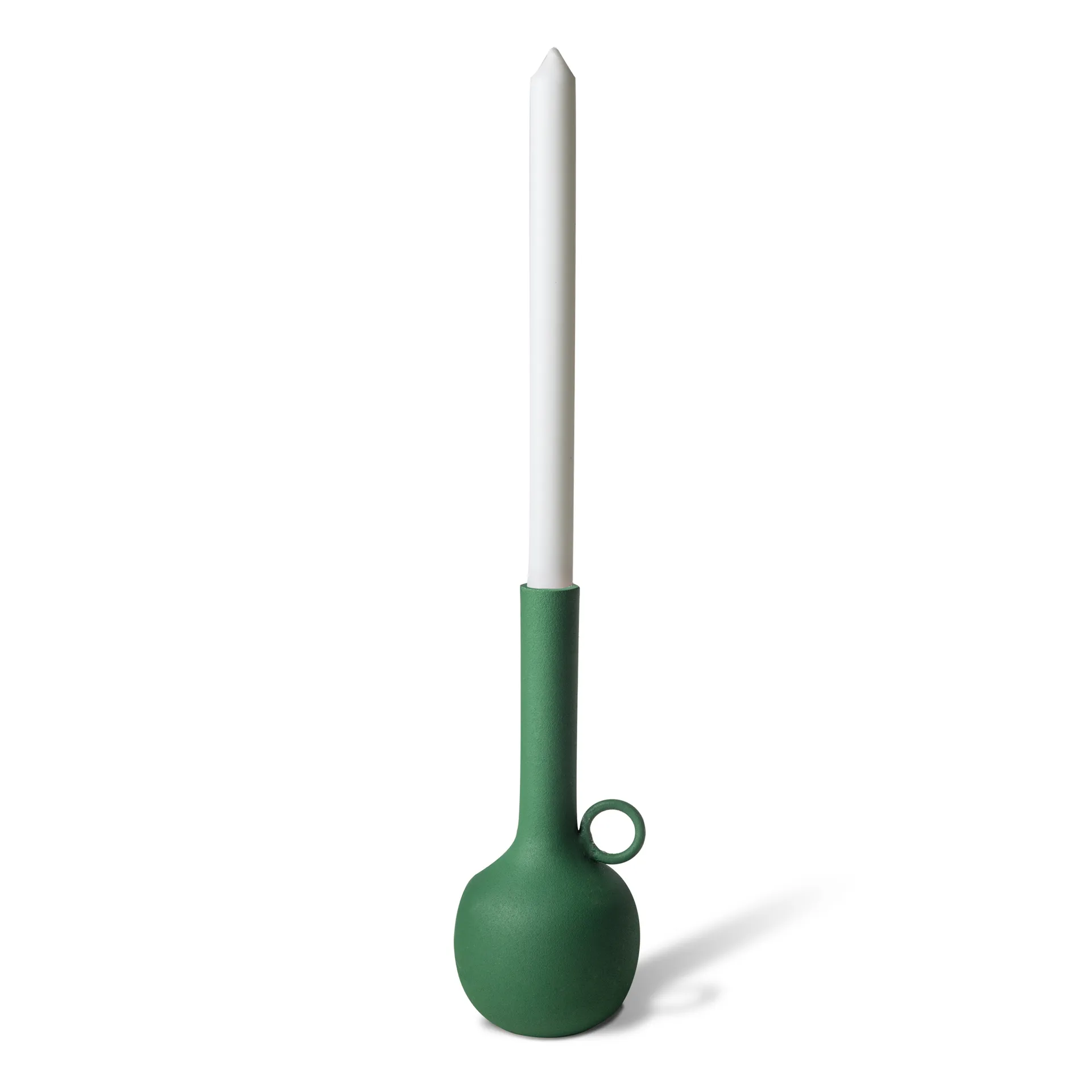 Castiçal M 26 cm Spartan, Verde escuro POLSPOTTEN