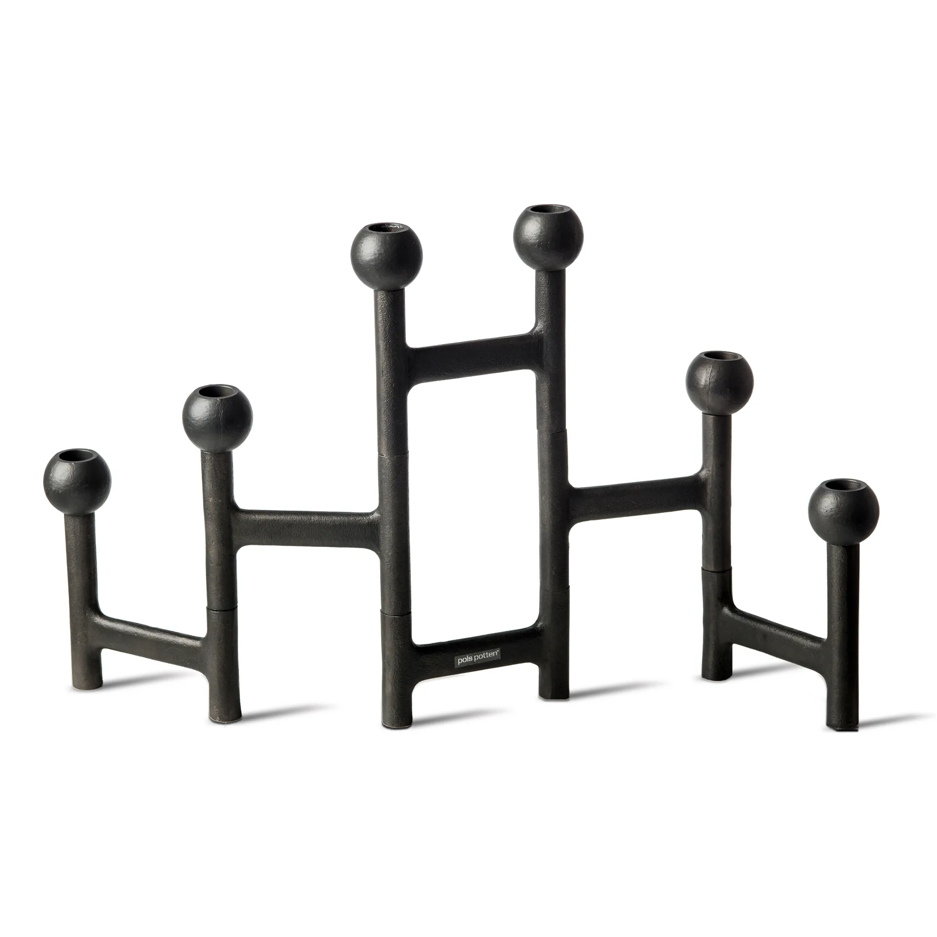 Castiçal Round Folding 56x30cm, Cinzento escuro POLSPOTTEN