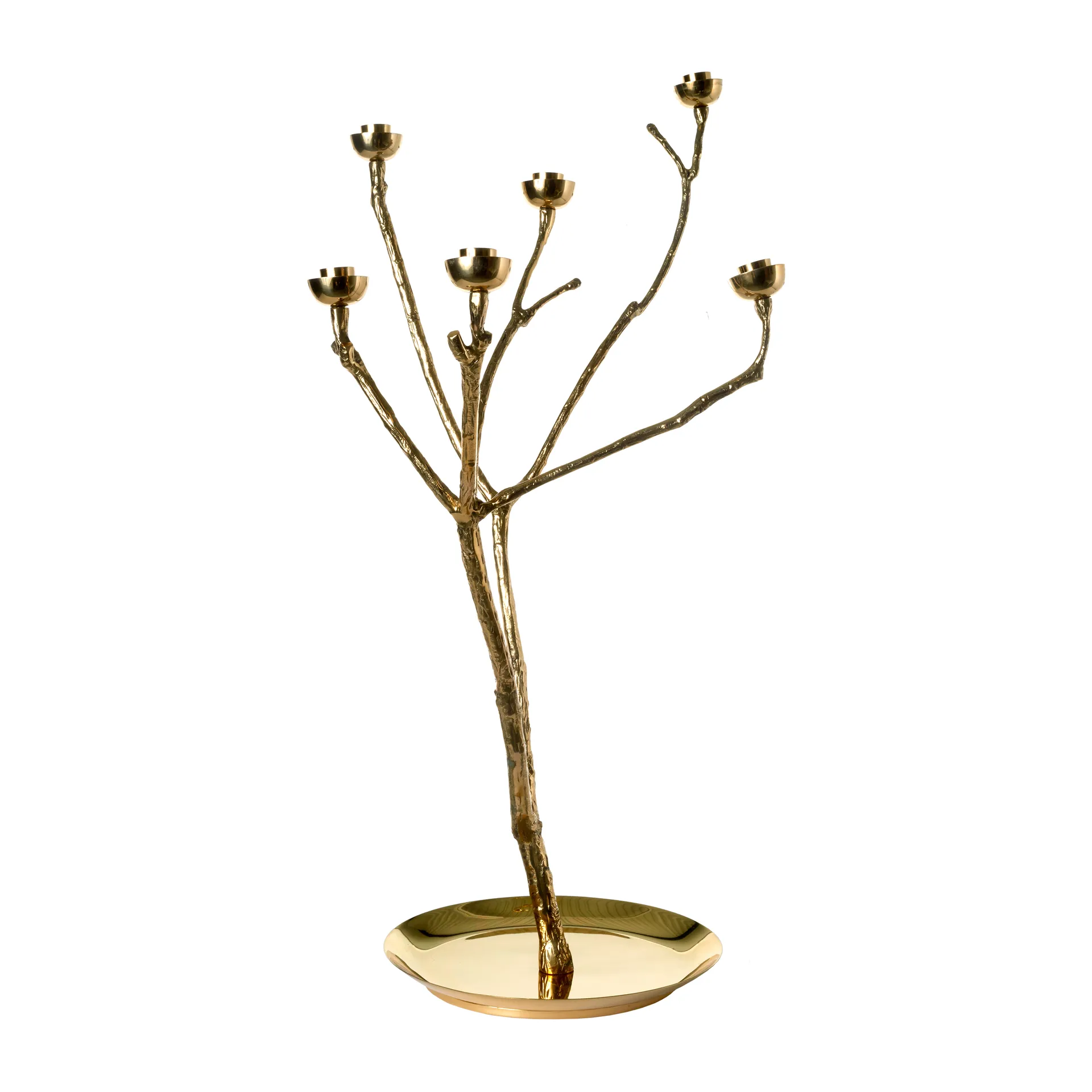 Castiçal Twiggy L 65 cm , Dourado  POLSPOTTEN