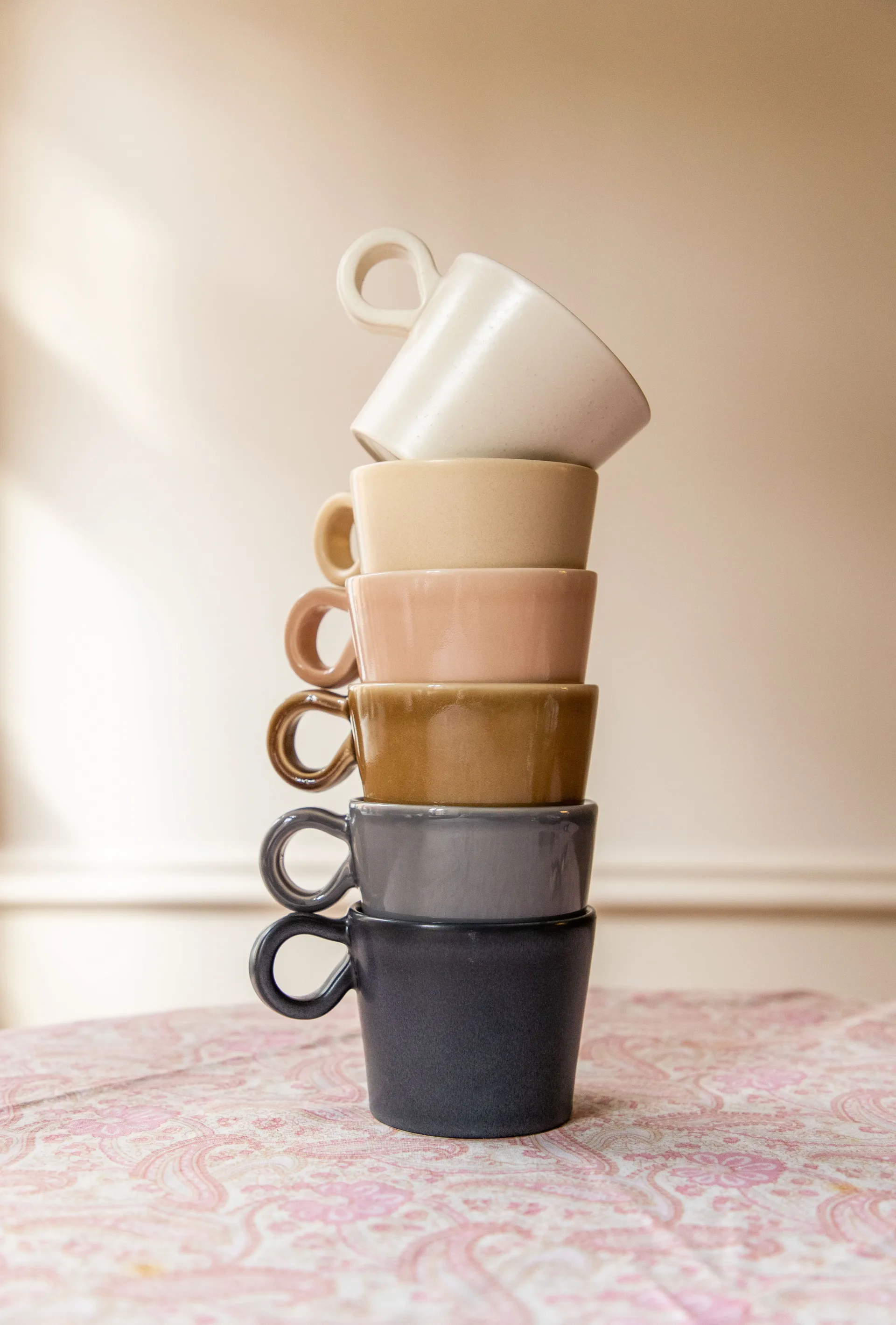 Chávena com asa Daria 2 un., ink black PotteryJo