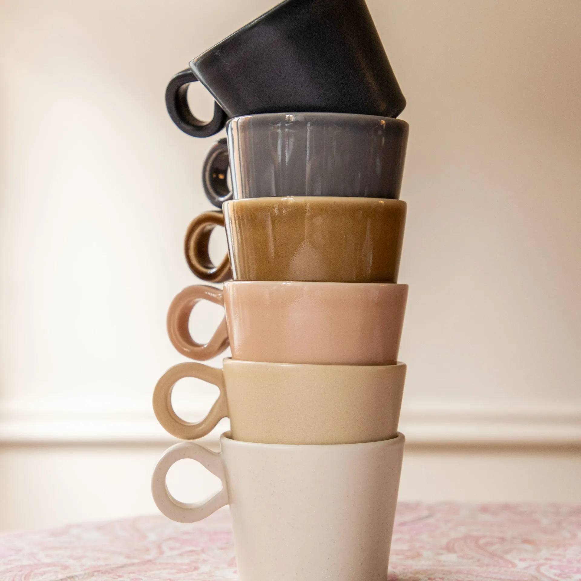 Chávena com asa Daria 2 un., Sand PotteryJo