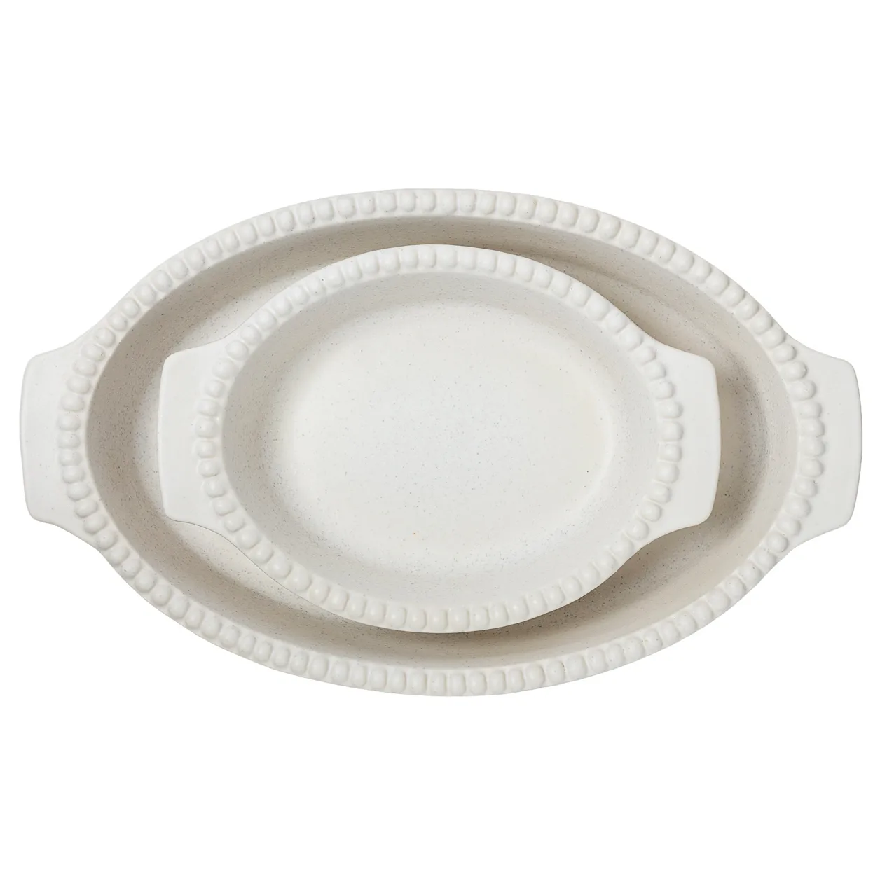 Forma para forno Daria 35 cm, cotton white PotteryJo