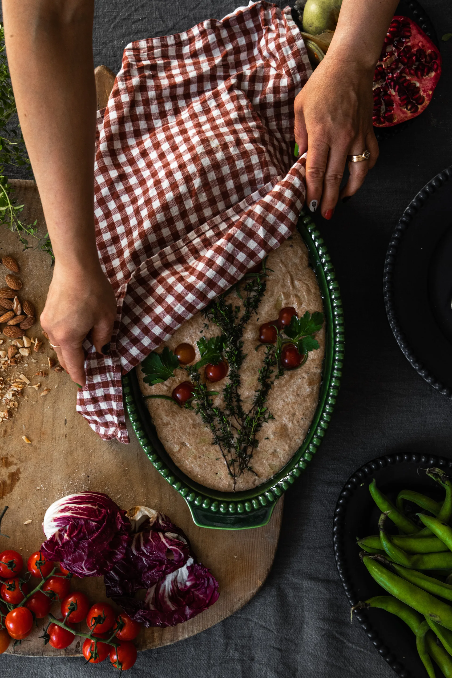 Forma para forno Daria 35 cm, Musgo PotteryJo